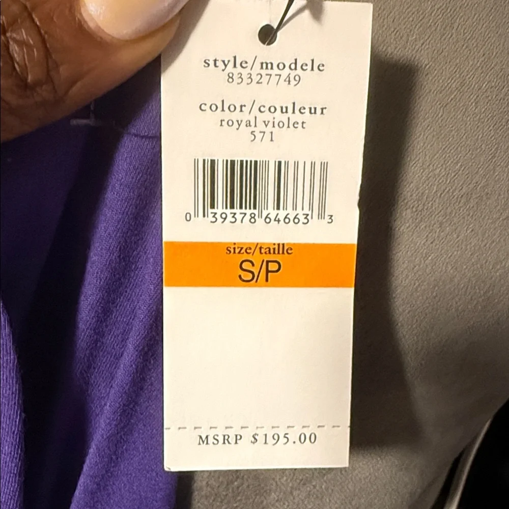 Cynthia Steffe One Shoulder Purple Dress - Picture 4 of 4